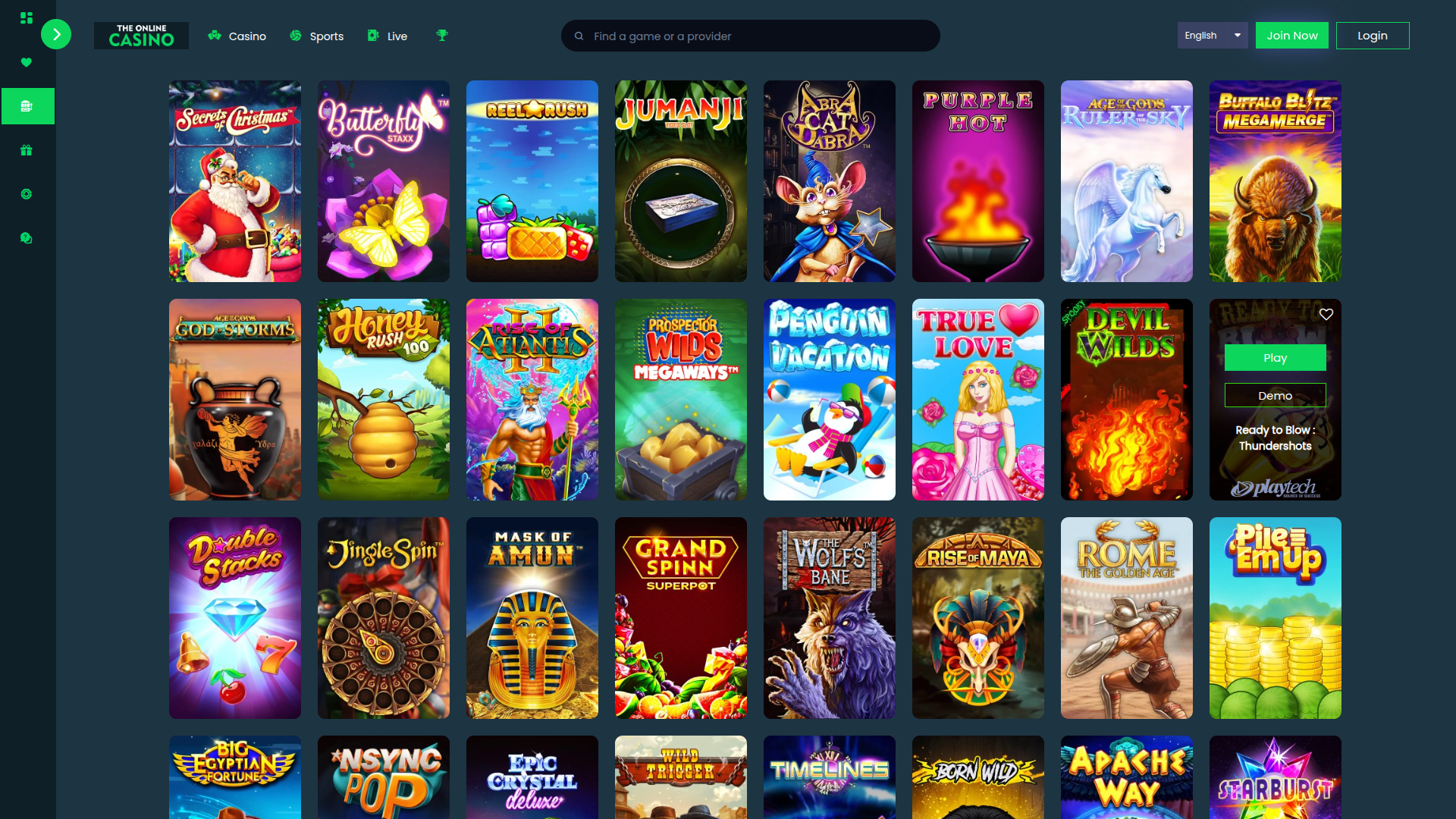 The Online Casino Desktop Games