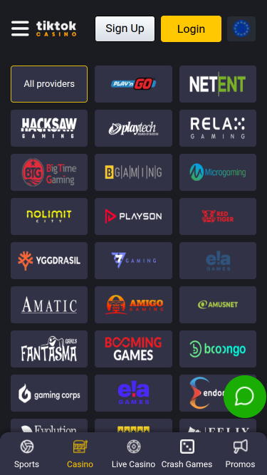 TikTok Casino Mobile Game Developers