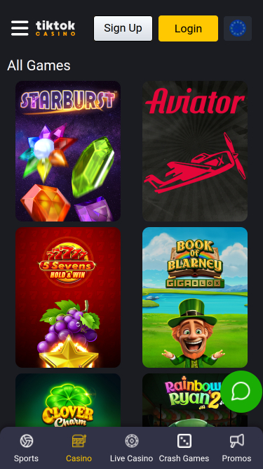 TikTok Casino Mobile Games