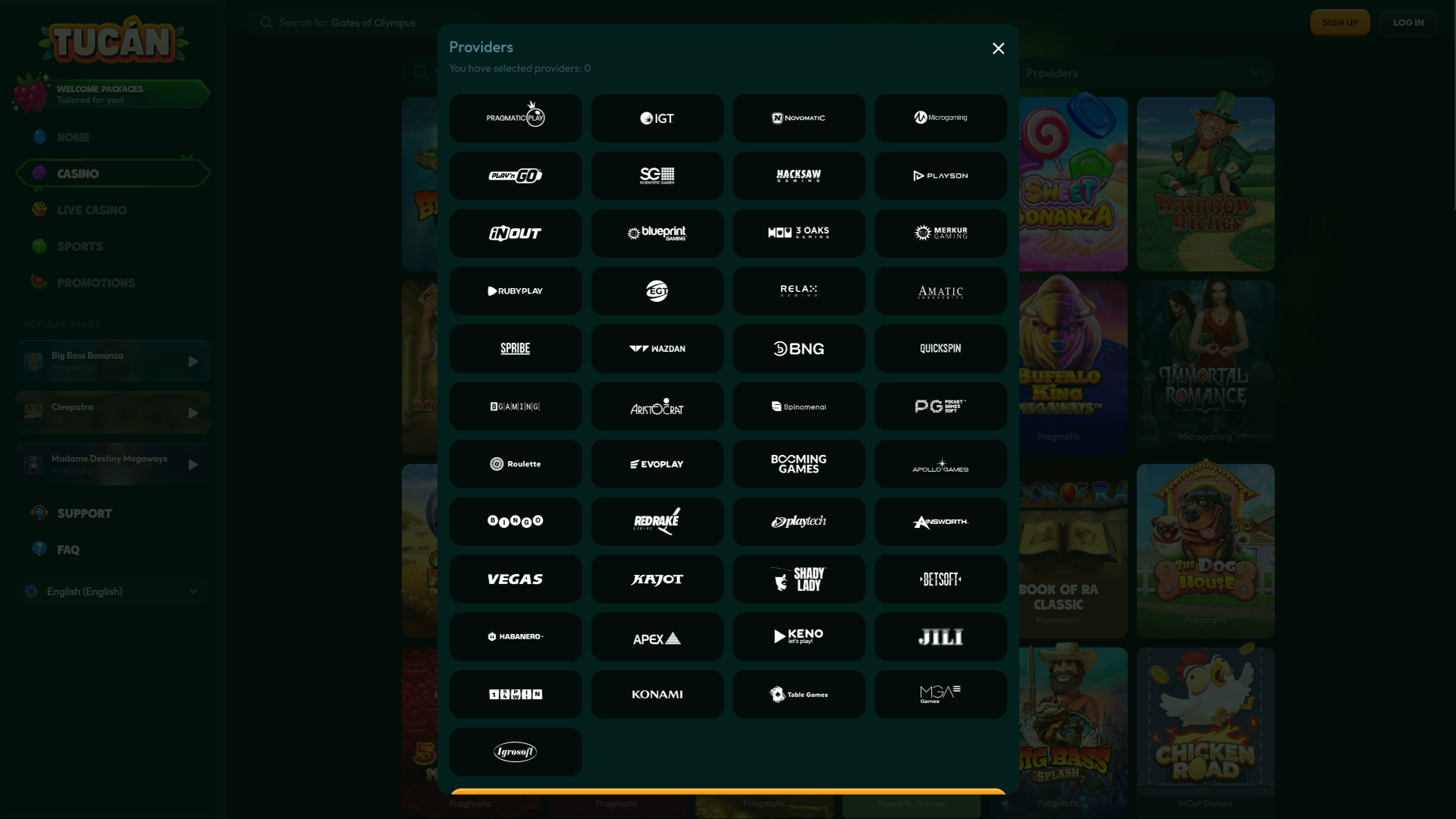 Tucan Casino Desktop Game Developers