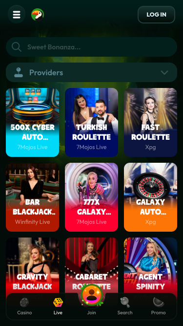 Tucan Casino Mobile Live Dealer