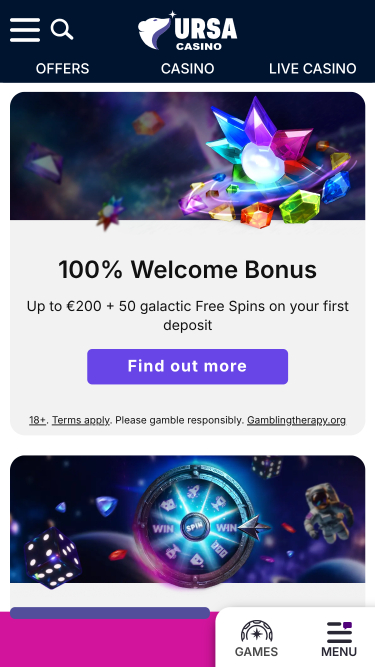 Ursa Casino Promotions