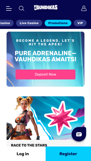 Vauhdikas Casino Desktop Games