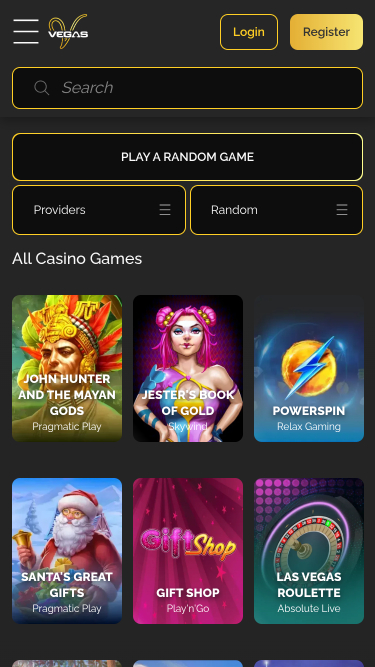 Vince Vegas Casino Mobile Games