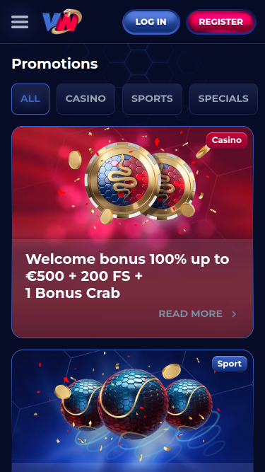 ViperWin Casino Mobile Promotions