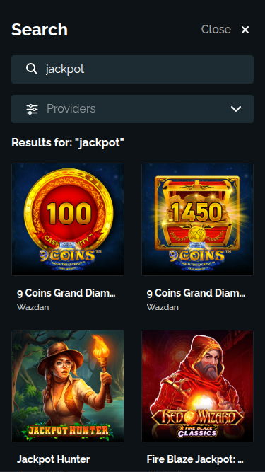 VipMonte Casino Mobile Jackpot