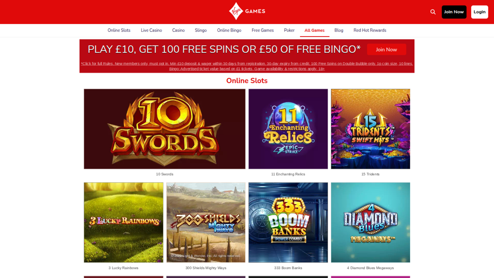 Virgin Games Desktop Games