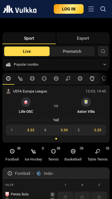 Vulkka Casino Mobile Sports Betting