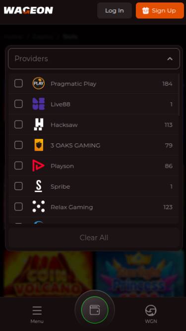 Wageon Casino Game Developers