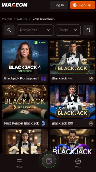Wageon Casino Live Dealer