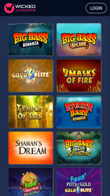 Wicked Jackpots Casino Games Mobile