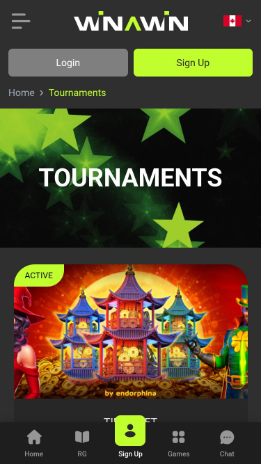 Winawin Casino Mobile Tournaments
