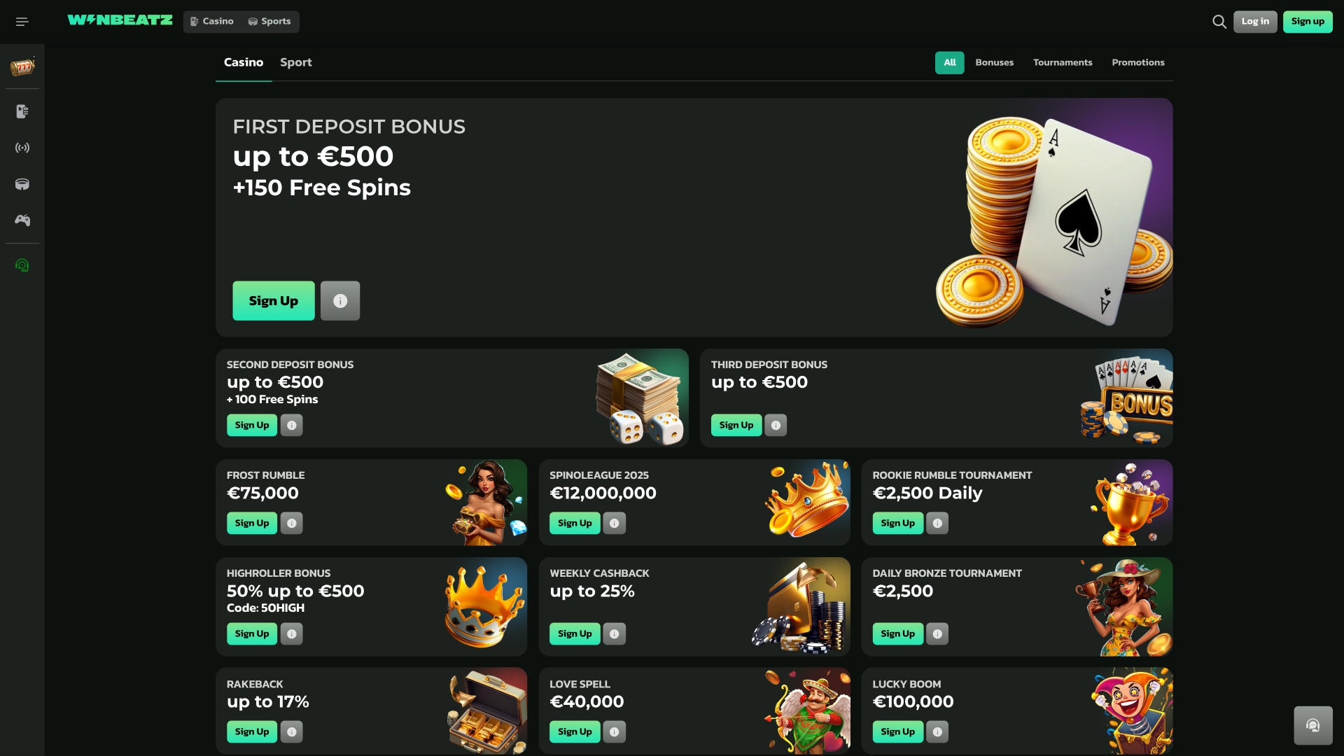 WinBeatz Casino Promotions