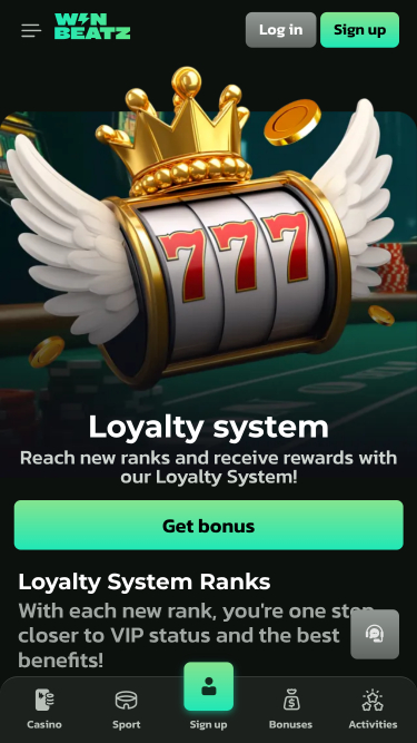 WinBeatz Casino VIP Program