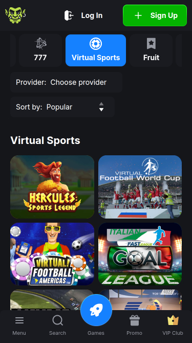 Wincraft Casino Mobile Virtual Sports