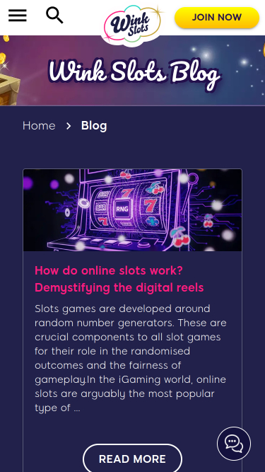 Wink Slots Casino Mobile Blog