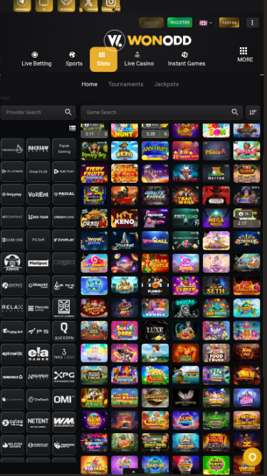 Wonodd Casino Mobile Game Developers