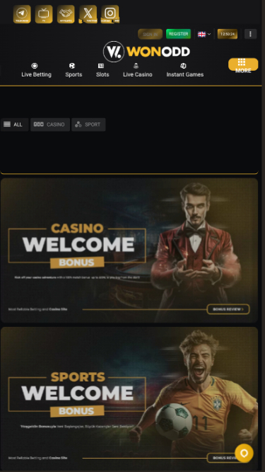 Wonodd Casino Mobile Promotions