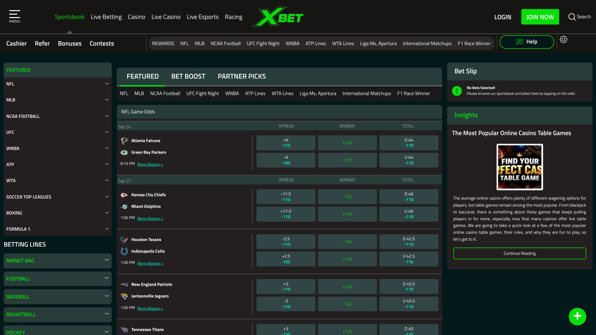 Xbet Casino Desktop Sports Betting