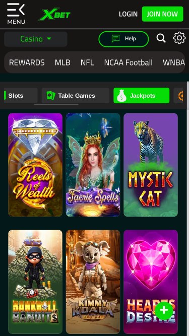 Xbet Casino Mobile jackpot