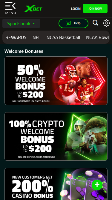 Xbet Casino Promotions Mobile
