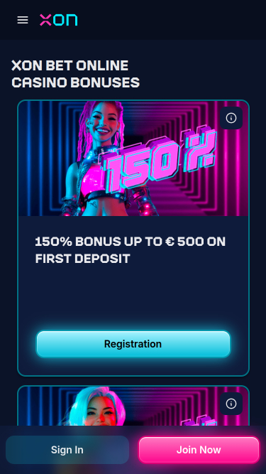 Xonbet Casino Mobile Promotions