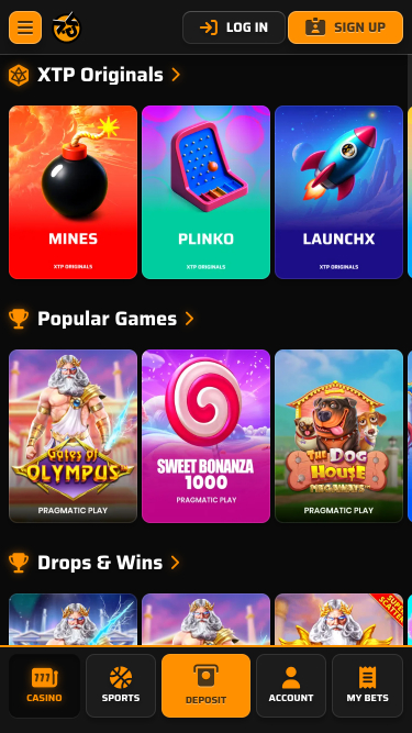 Xtp Casino Mobile Games