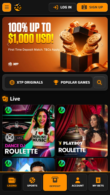 Xtp Casino Mobile Live Dealer