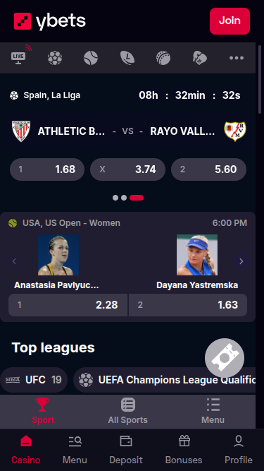 Ybets Casino Mobile Sports