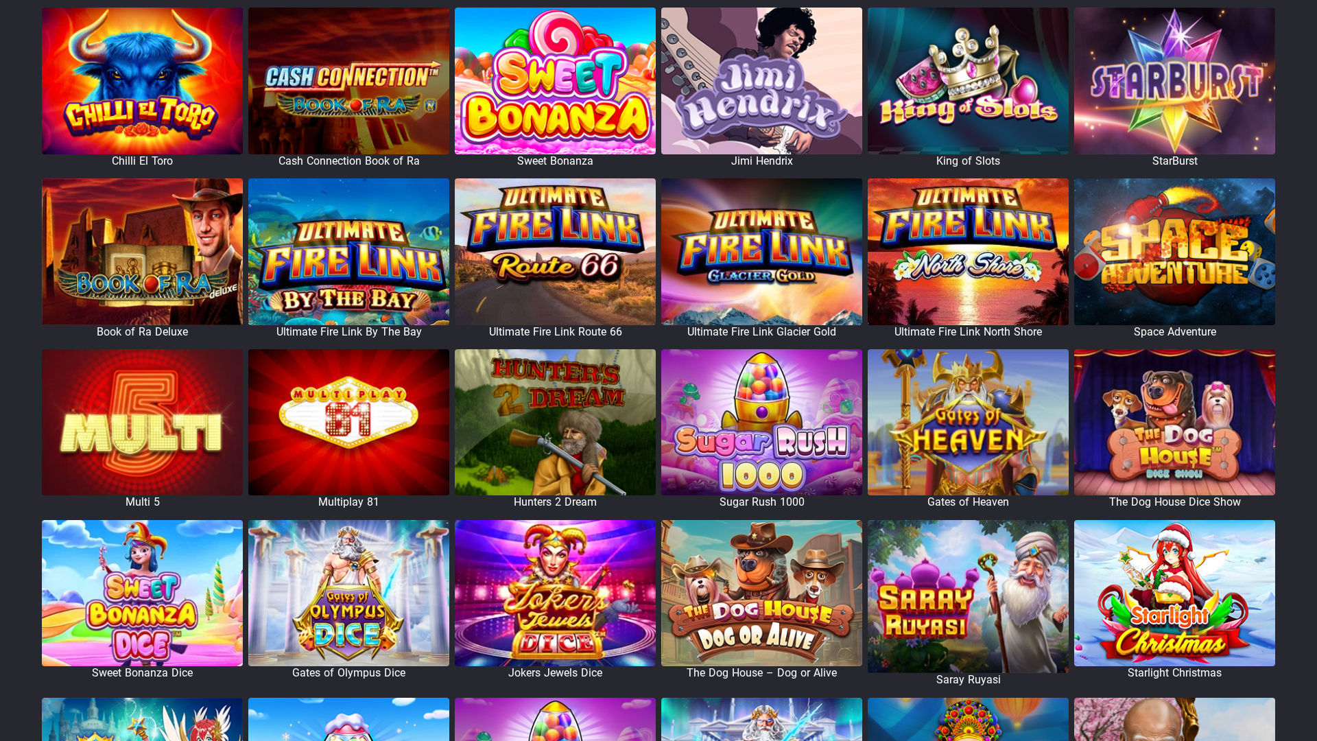 Zeslots Casino Desktop Games