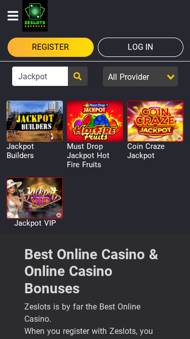 Zeslots Casino Mobile Jackpot