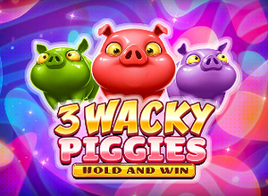 3 Wacky Piggies Hold and Win