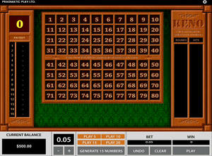 Inbet Keno Online Inbet Keno Online