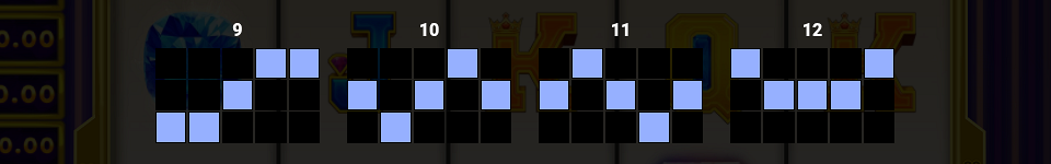 12 volt diamonds paylines image
