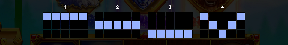 3 apex treasures paylines image