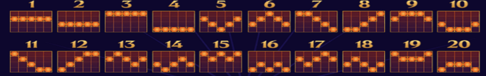 age of the gods gold trio paylines image