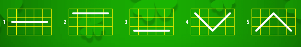 clovers and diamonds 5 paylines image