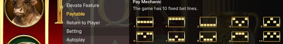 divine fortune gold paylines image