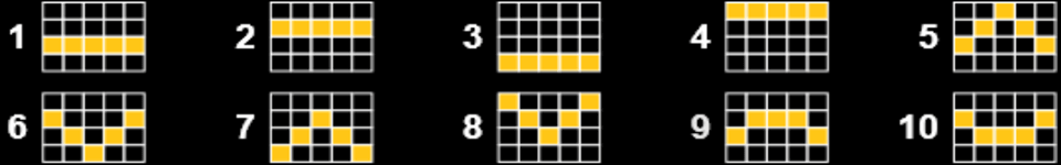 eggz power combo paylines image