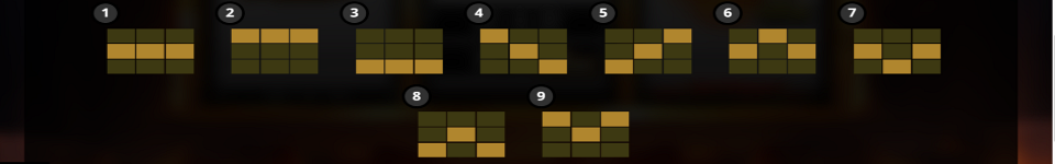 fire wilds paylines image