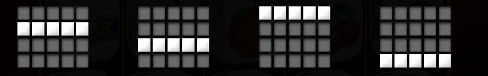 flaming crowns dice paylines image