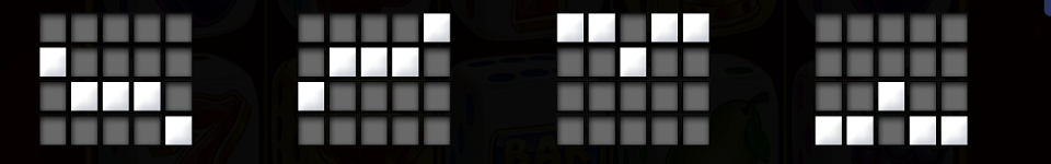 flaming crowns dice paylines image