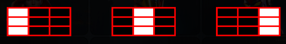 heroes of fortune paylines image