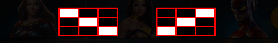 heroes of fortune paylines image