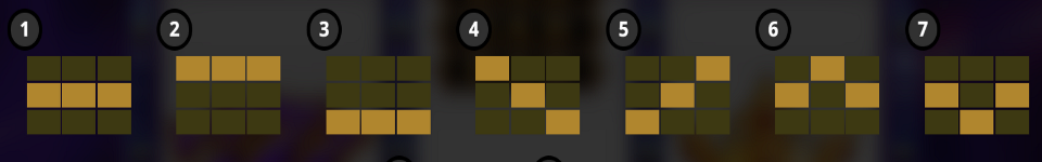 nudge royale paylines image