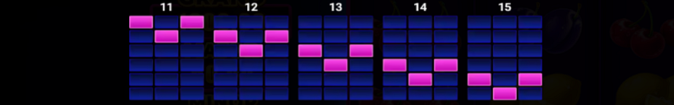 pink clovers xxxl hold and win paylines image