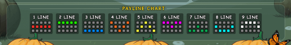 pumpkin fairy paylines image