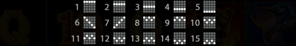 ra vs osiris paylines image