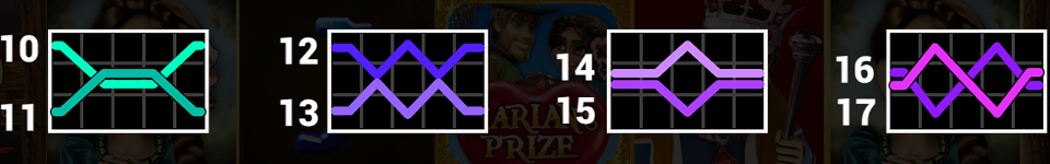 robin hood valentine paylines image