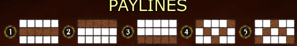 steampunk nation paylines image